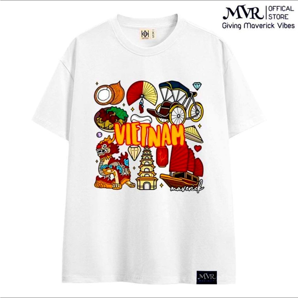 women/men tshirt vietnam logo
